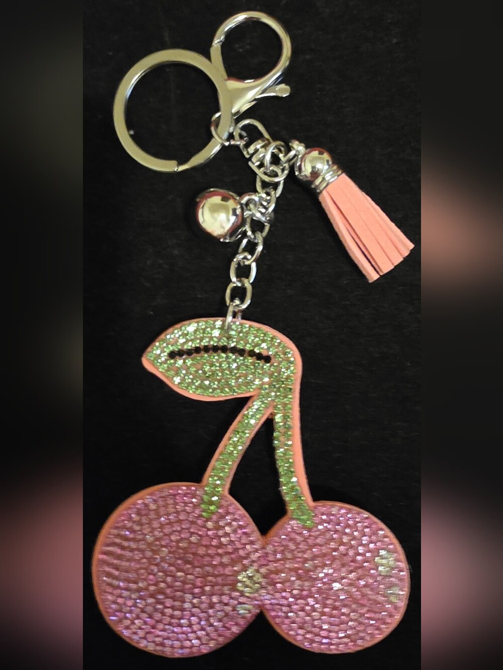 Cherry Keychain/Bag Charm